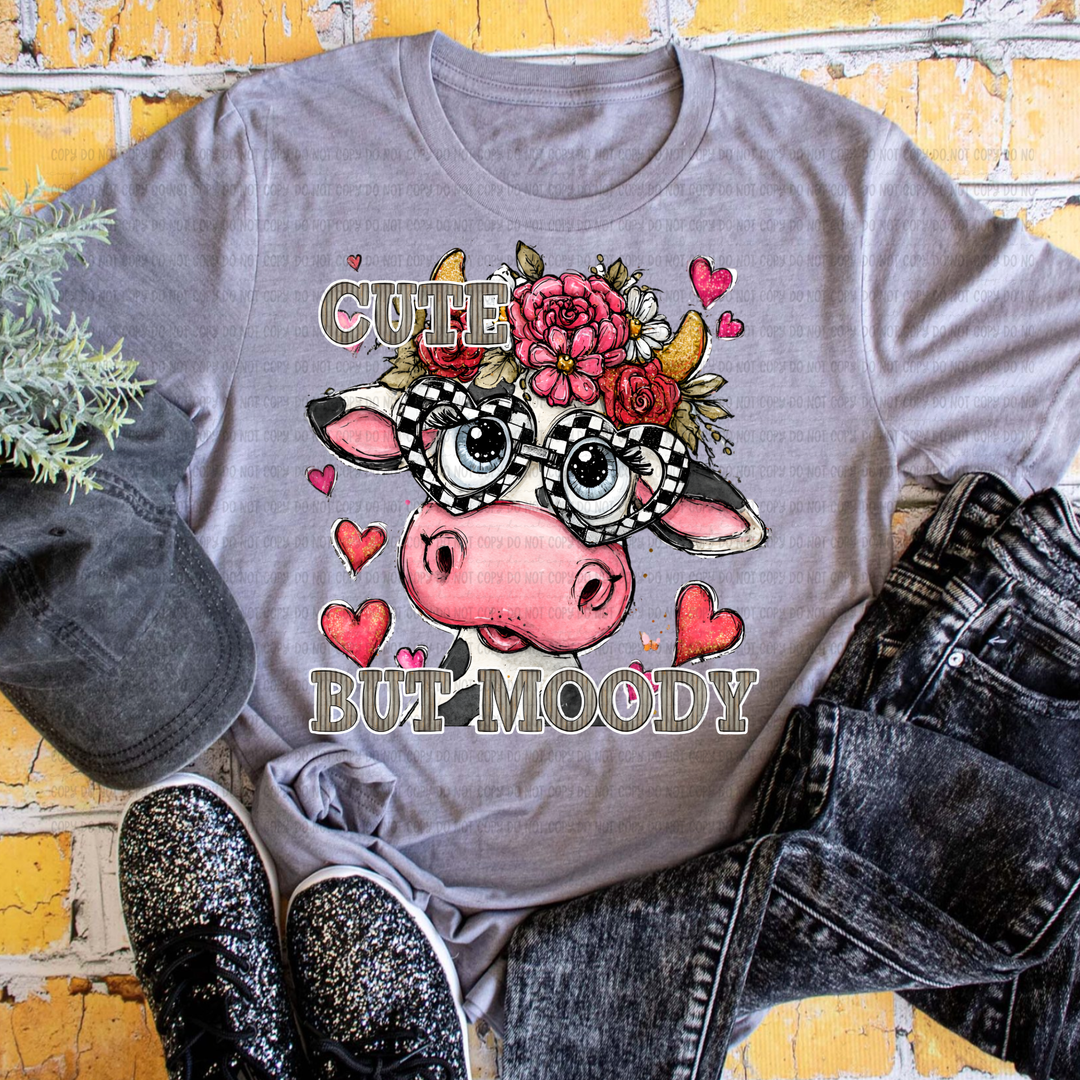 Cute but Moody DTF Print