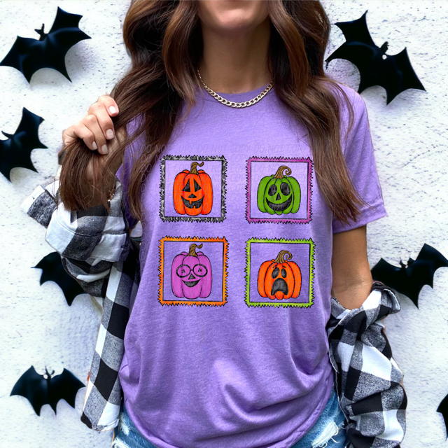 Cute Pumpkins DTF Print