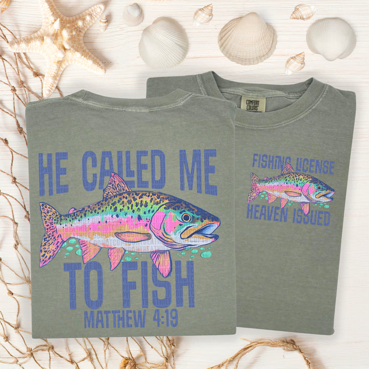Called To FISH FRONT DTF Print