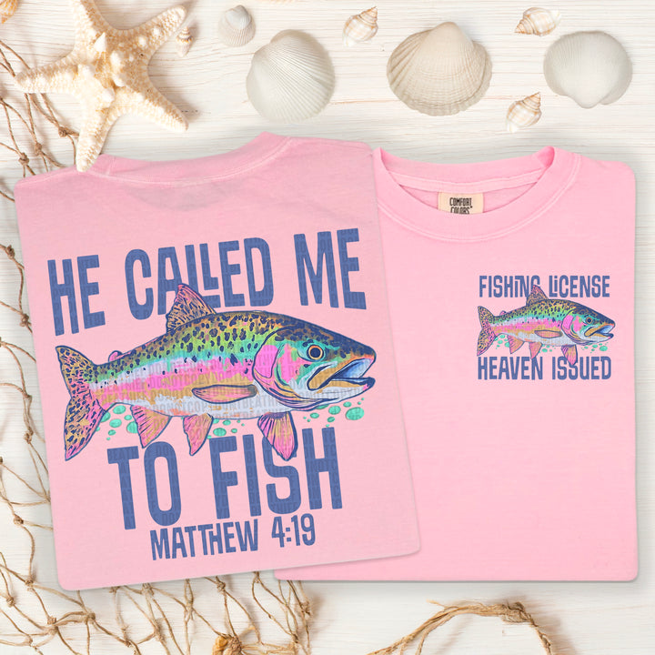 Called To FISH FRONT DTF Print