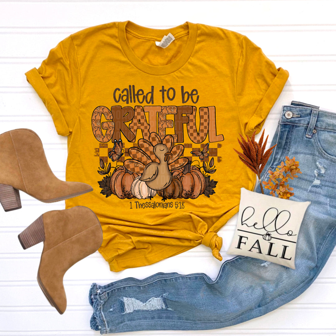 Called To Be Grateful DTF Print