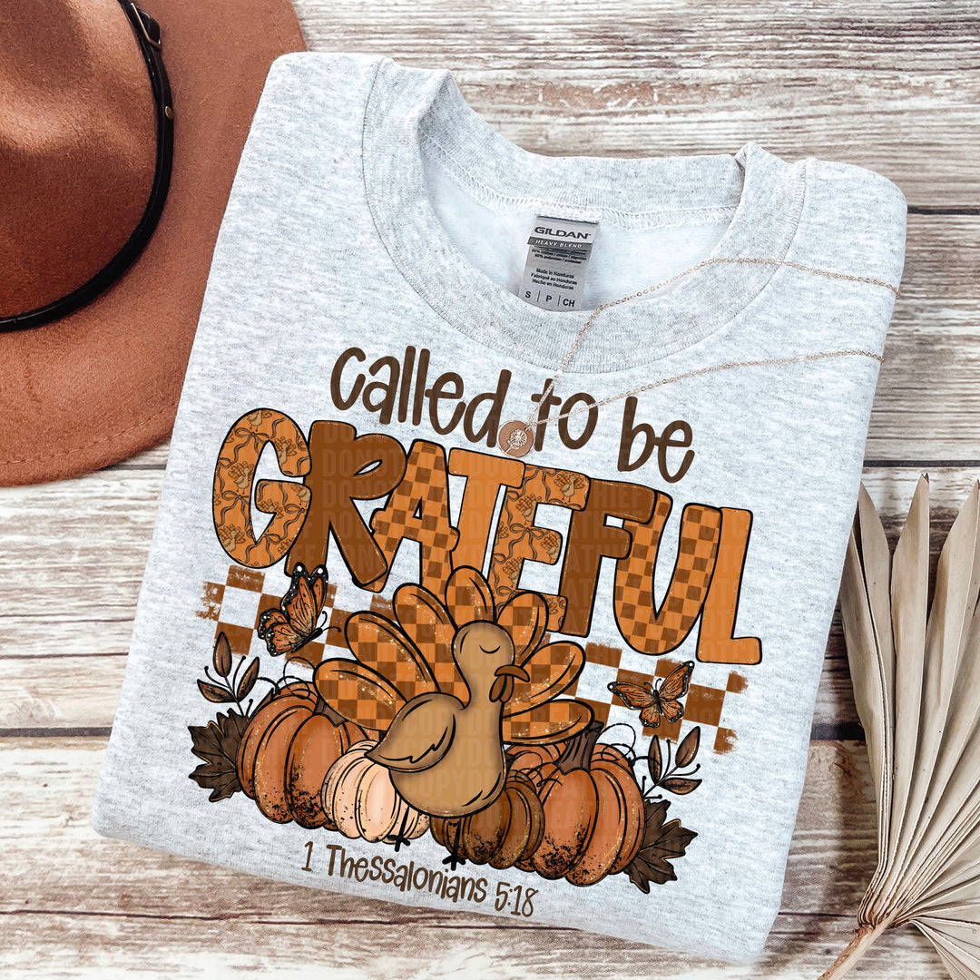 Called To Be Grateful DTF Print