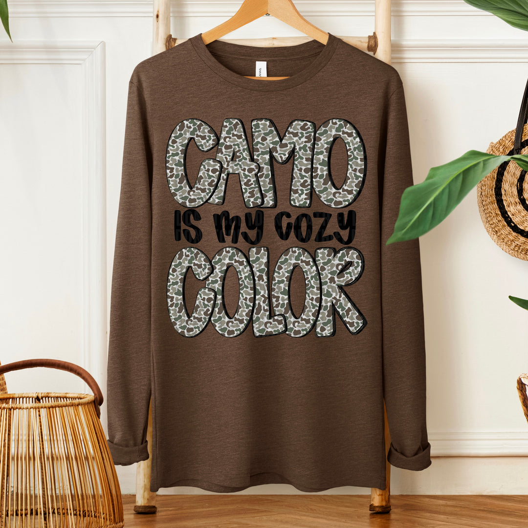 Camo Is My Cozy Color DTF Print