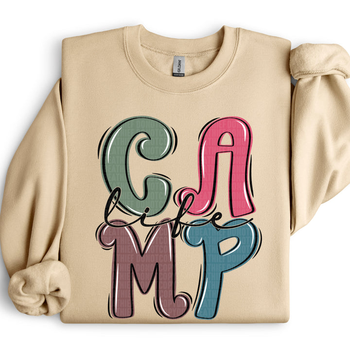 Camp Life DTF Print