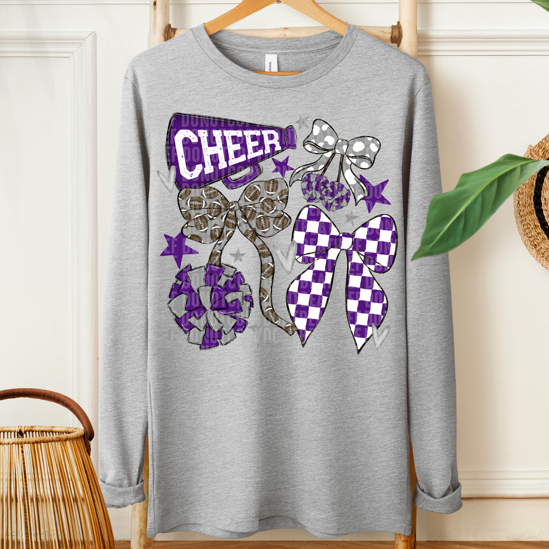 Cheer Bows Collection DTF Print