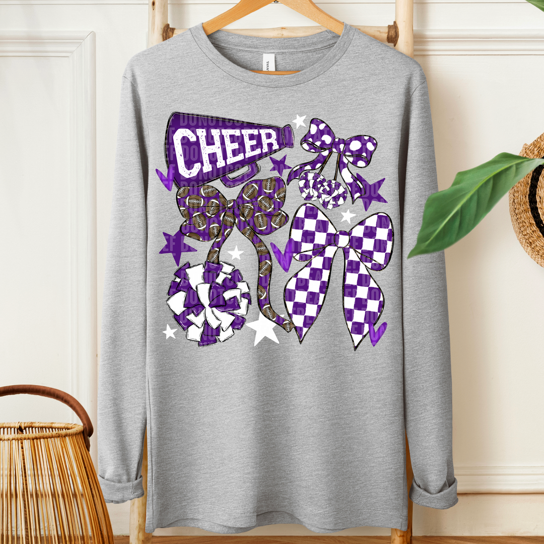 Cheer Bows Collection DTF Print