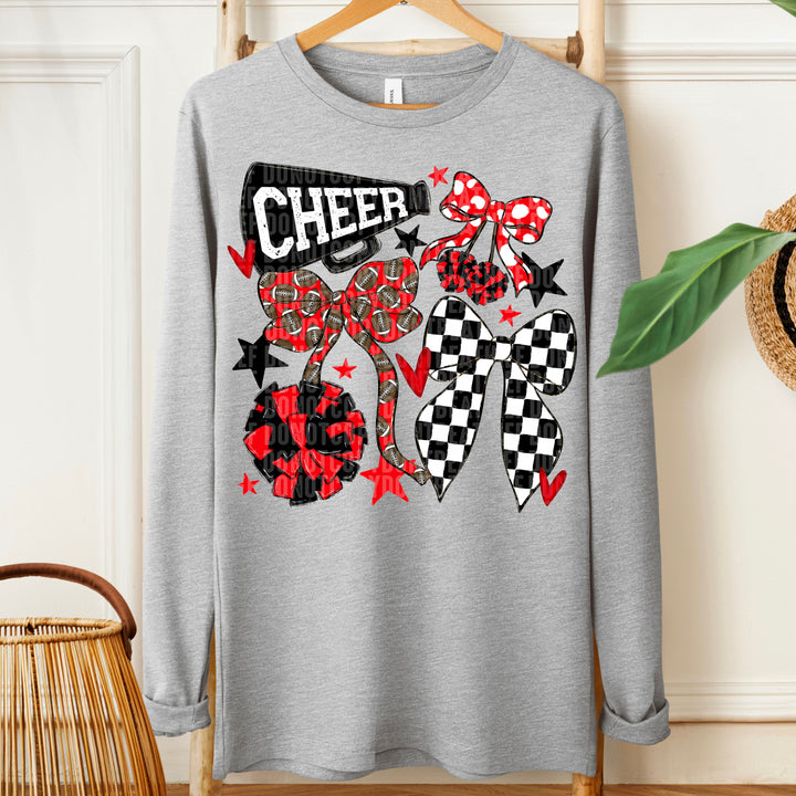 Cheer Bows Collection DTF Print