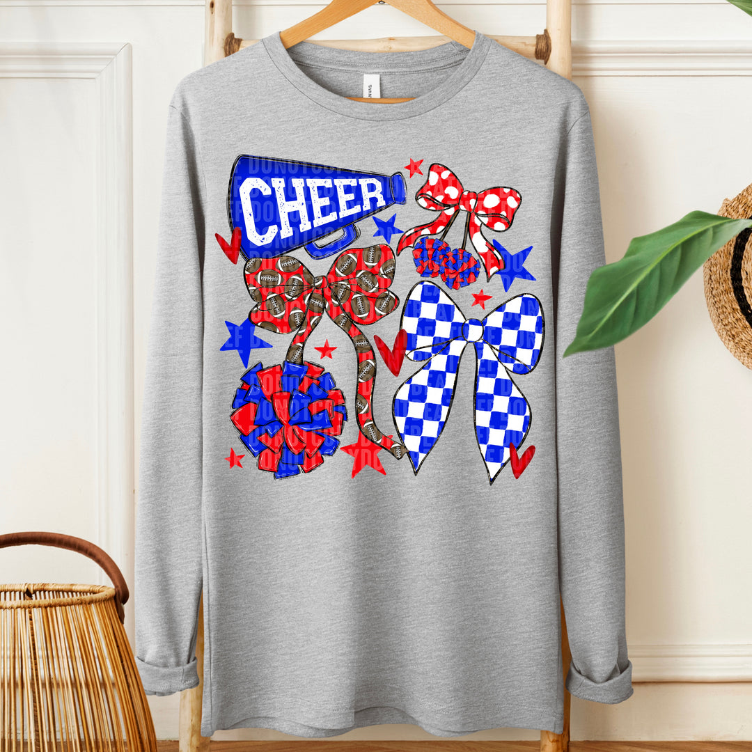 Cheer Bows Collection DTF Print