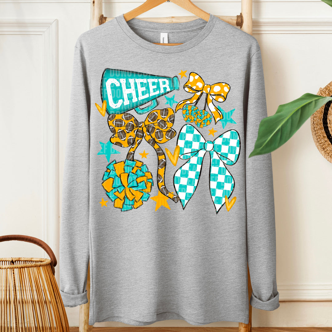Cheer Bows Collection DTF Print