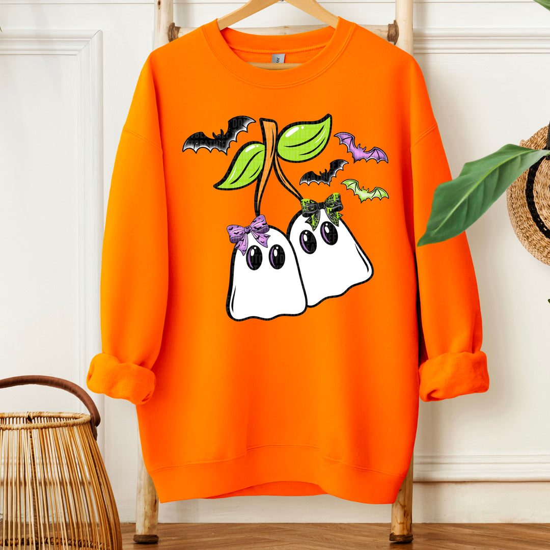 Cherry Ghost Spook DTF Print