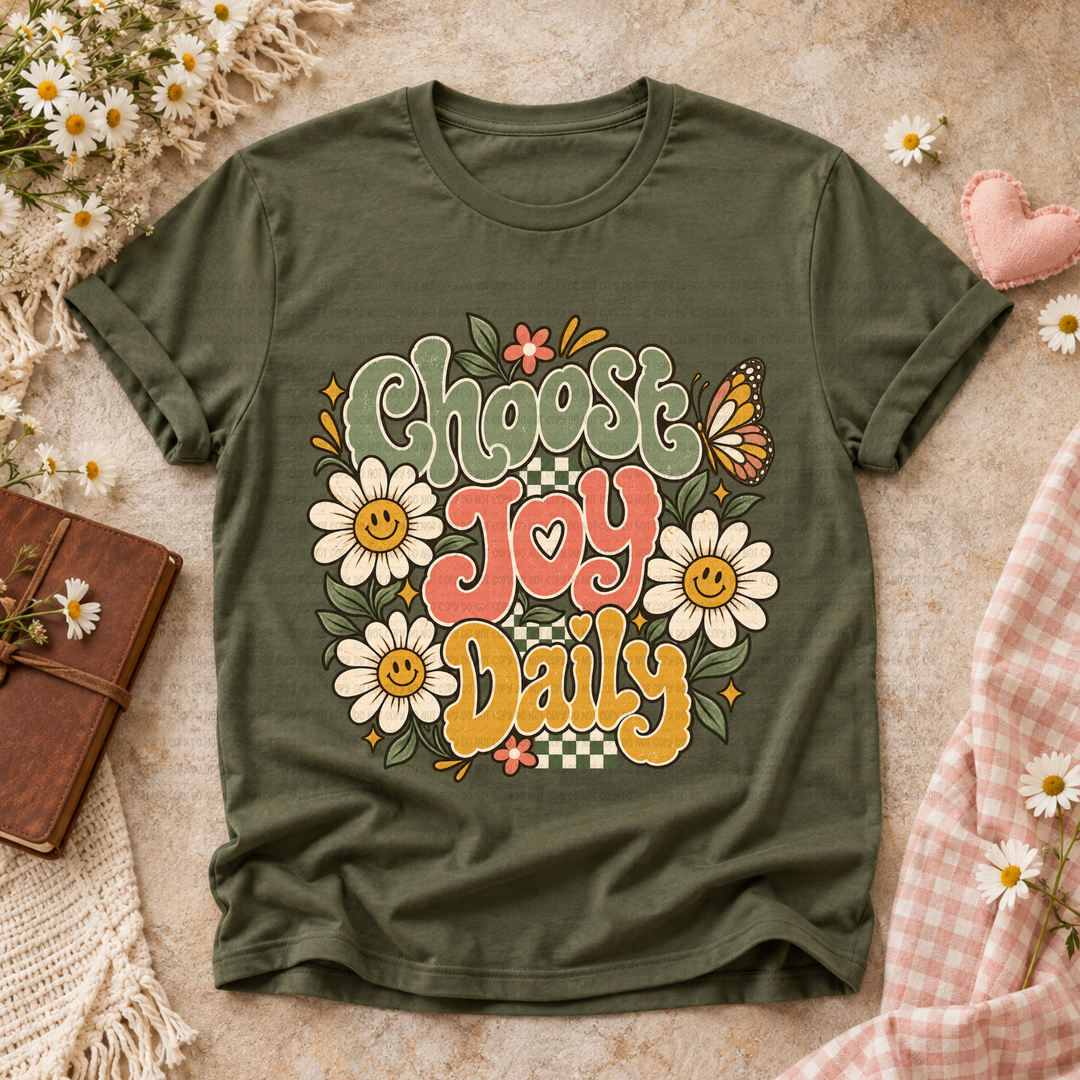 Choose Joy Daily  DTF Print