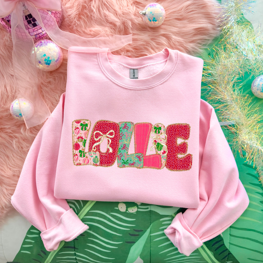 Christmas Bow Lace Collection DTF Print