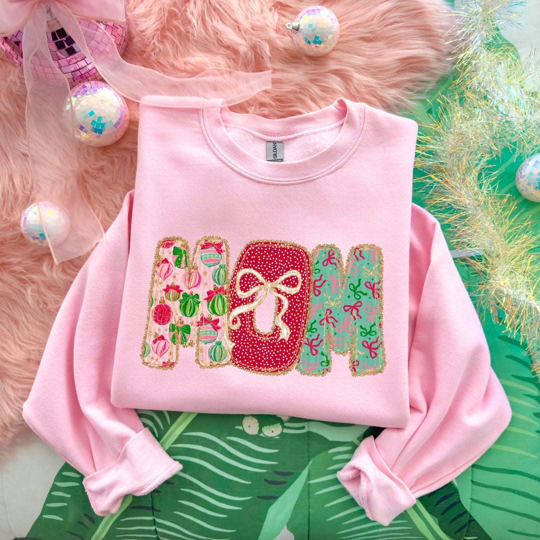 Christmas Bow Lace Collection DTF Print