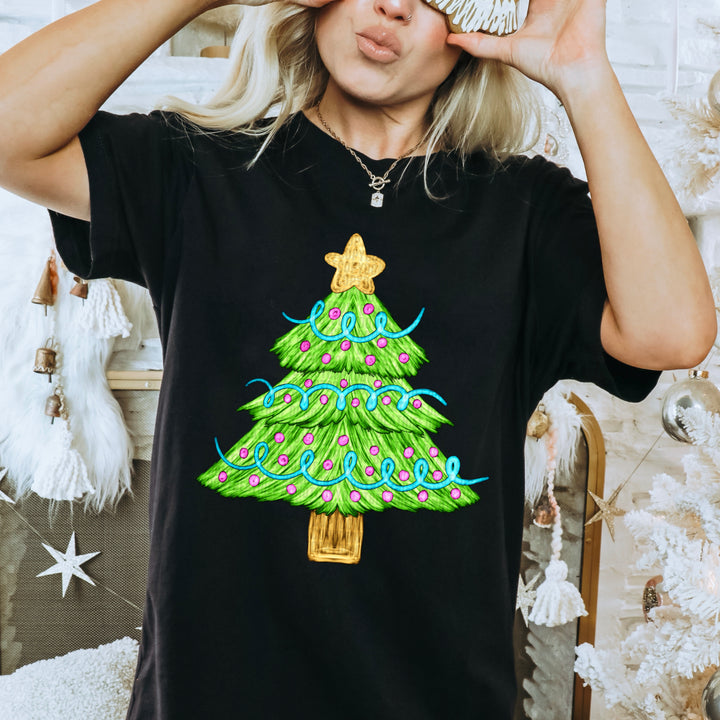 Christmas Tree DTF Print