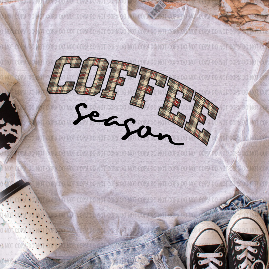 Coffee Season DTF Print