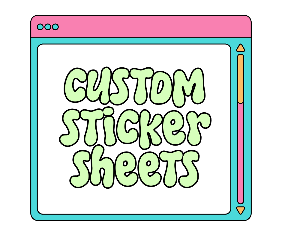 Custom Sticker Sheets
