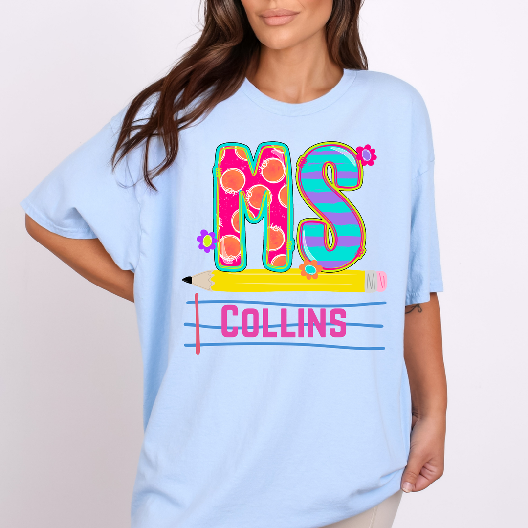 Custom Ms Funky Printed Tee