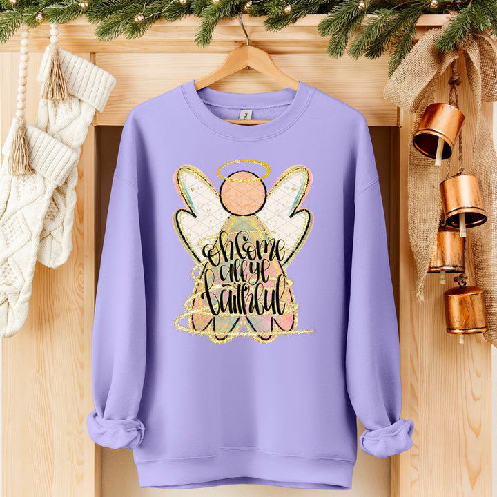 Come All Ye Faithful DTF Print