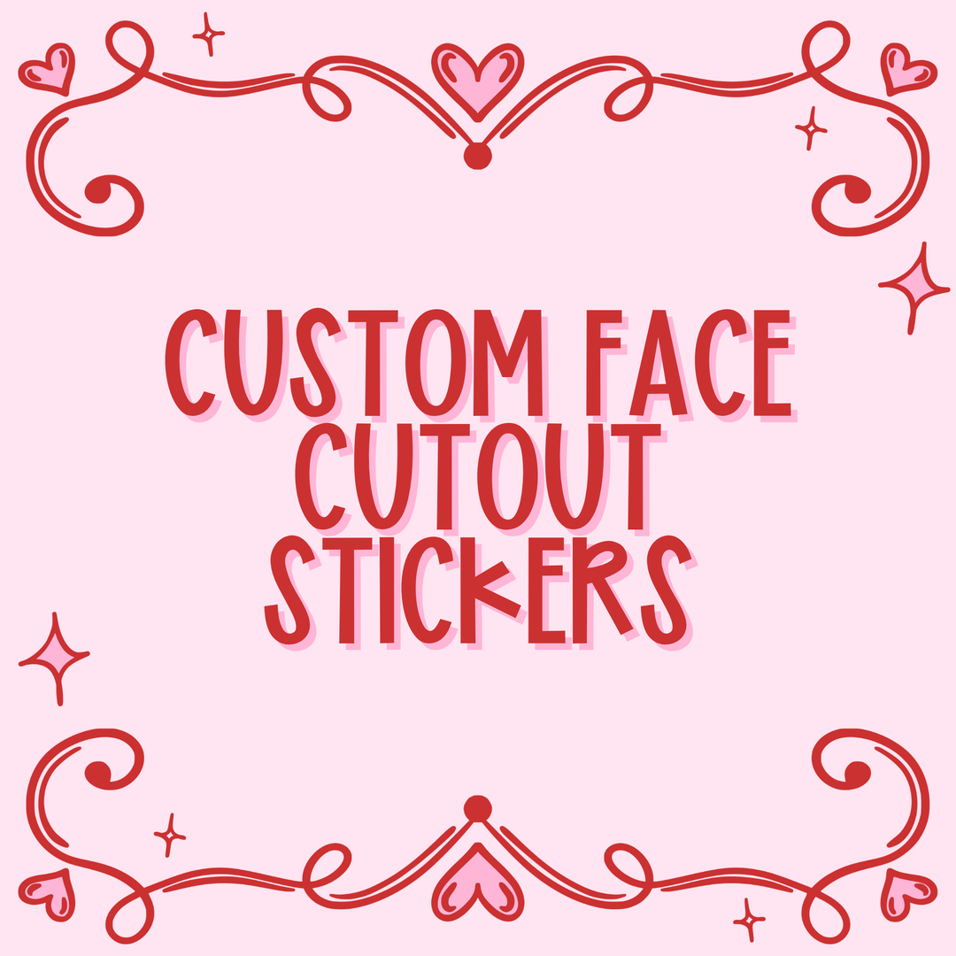 Custom Face Cutout Stickers