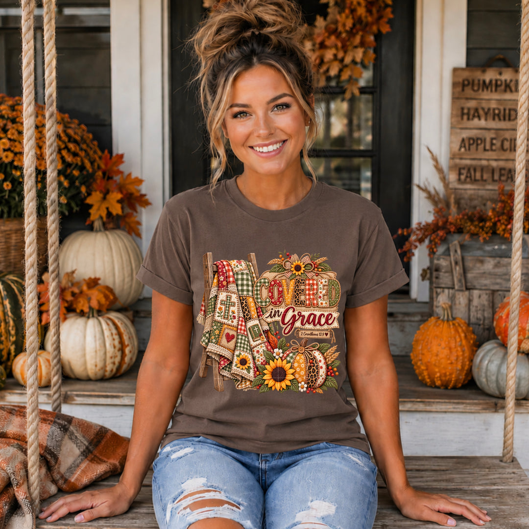 Covered In Grace DTF Print