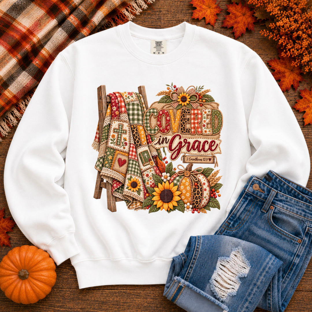 Covered In Grace DTF Print