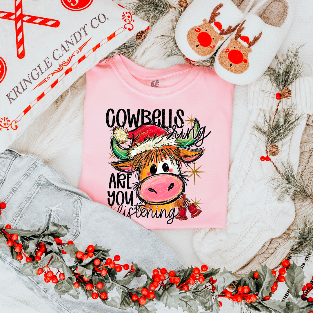 Cowbells Ring DTF Print