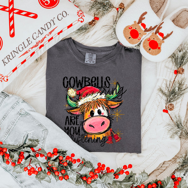 Cowbells Ring DTF Print