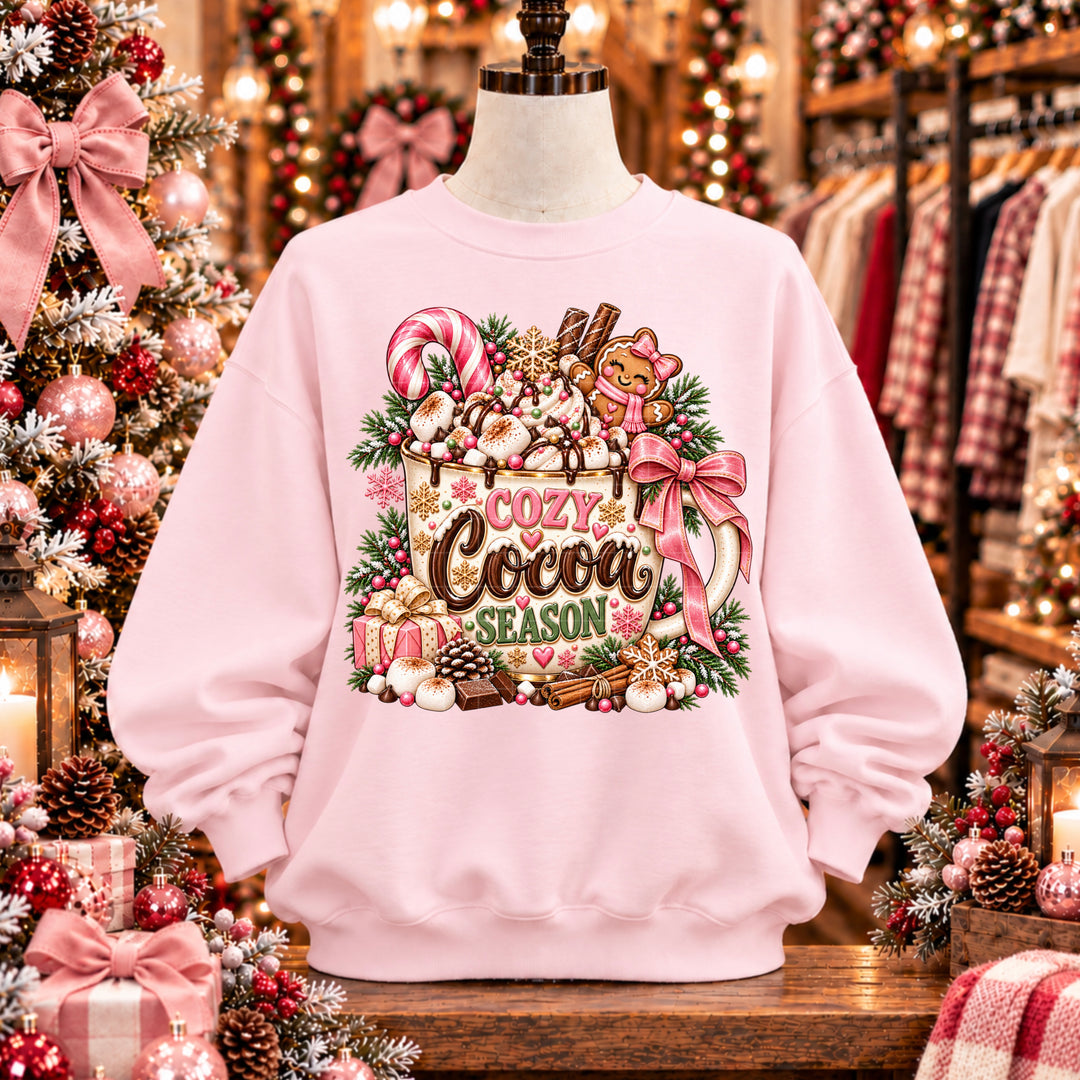 Cozy Cocoa Season DTF Print
