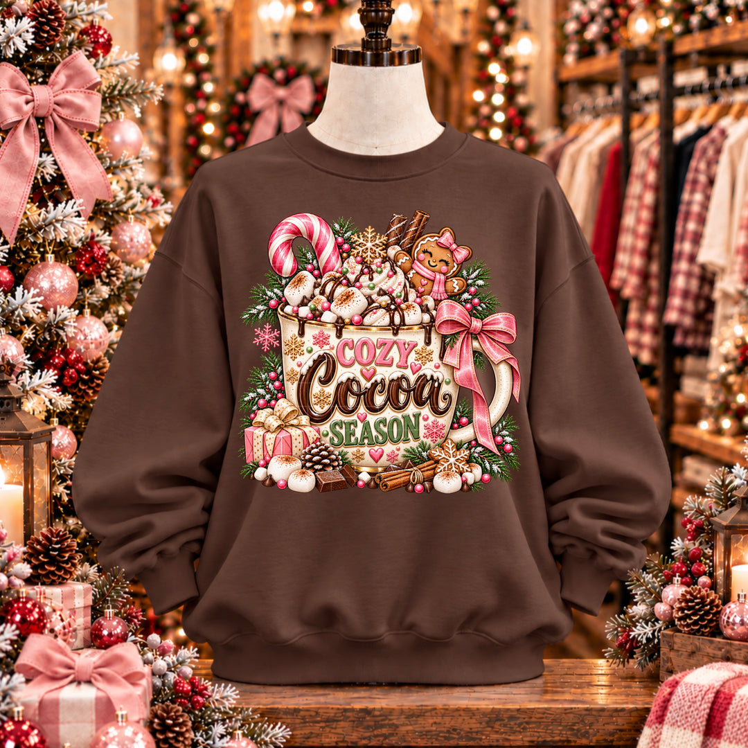 Cozy Cocoa Season DTF Print