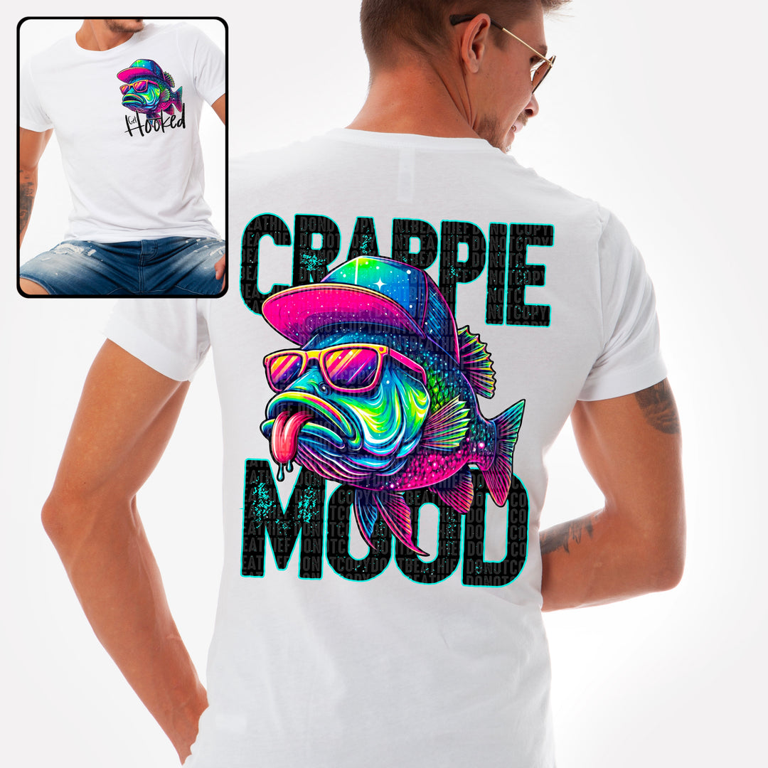 Crappie Mood OVERSIZED SET DTF Print