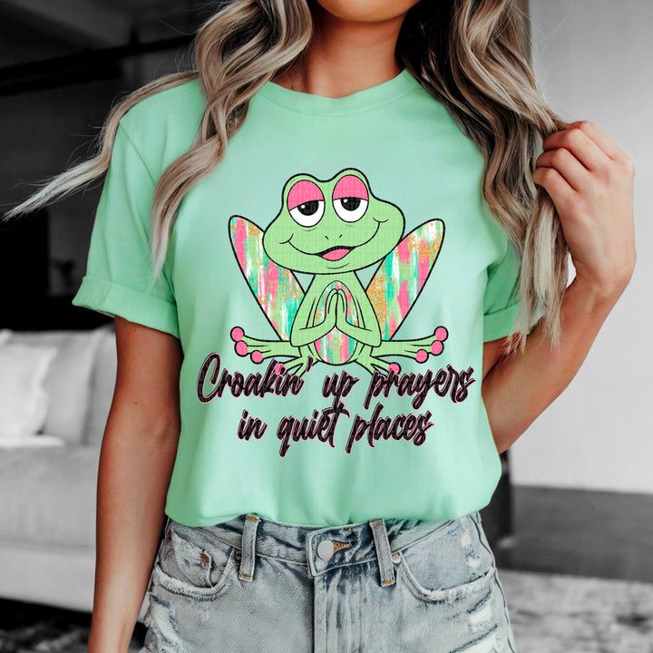 Croakin Up Prayers DTF Print