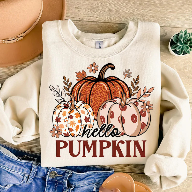 Hello Pumpkin Sweatshirt