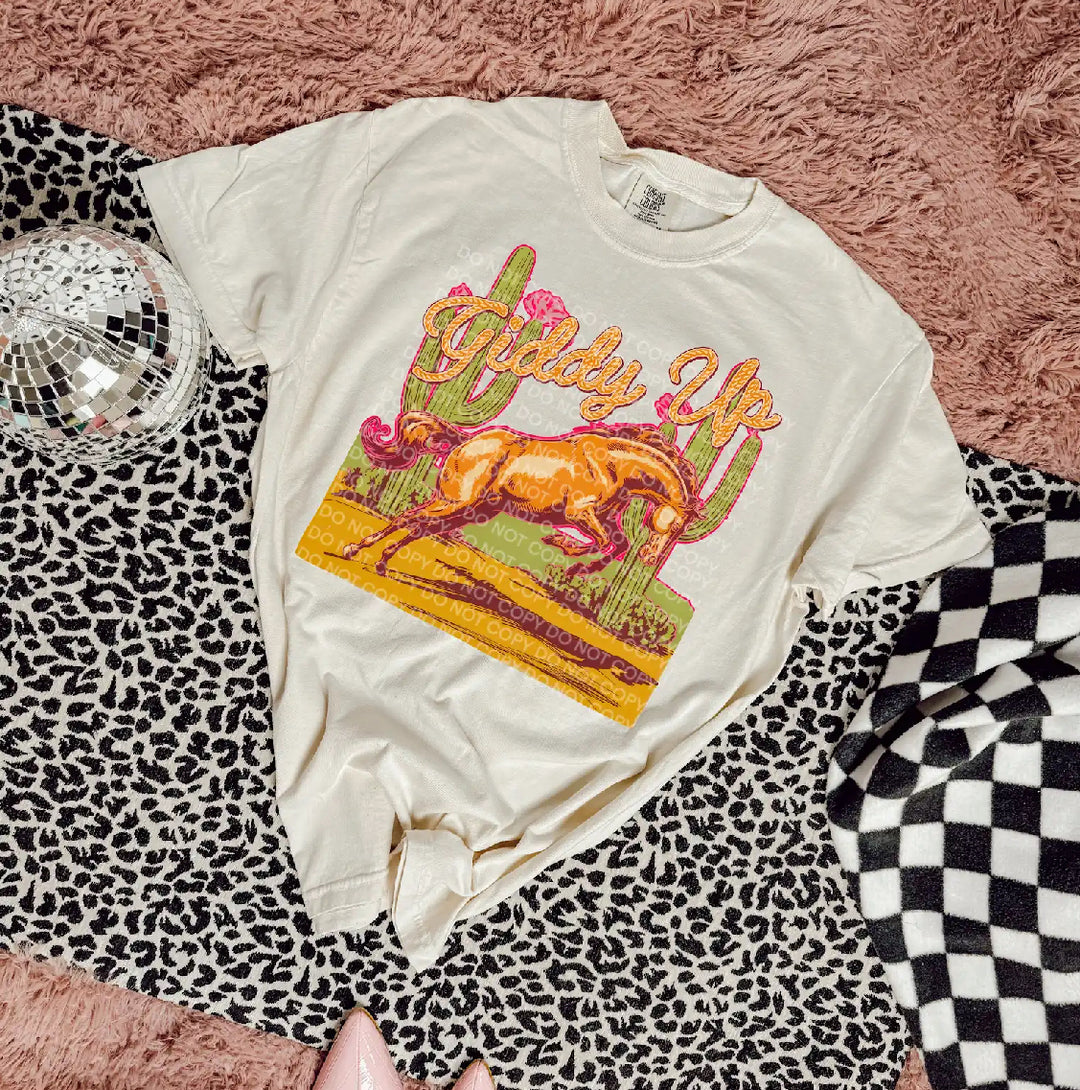Giddy Up DTF Print