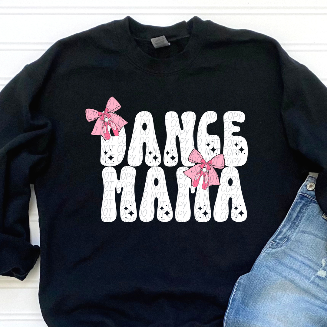 Dance Mama Bow DTF Print