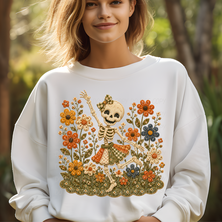 Fall Flowers DTF Print
