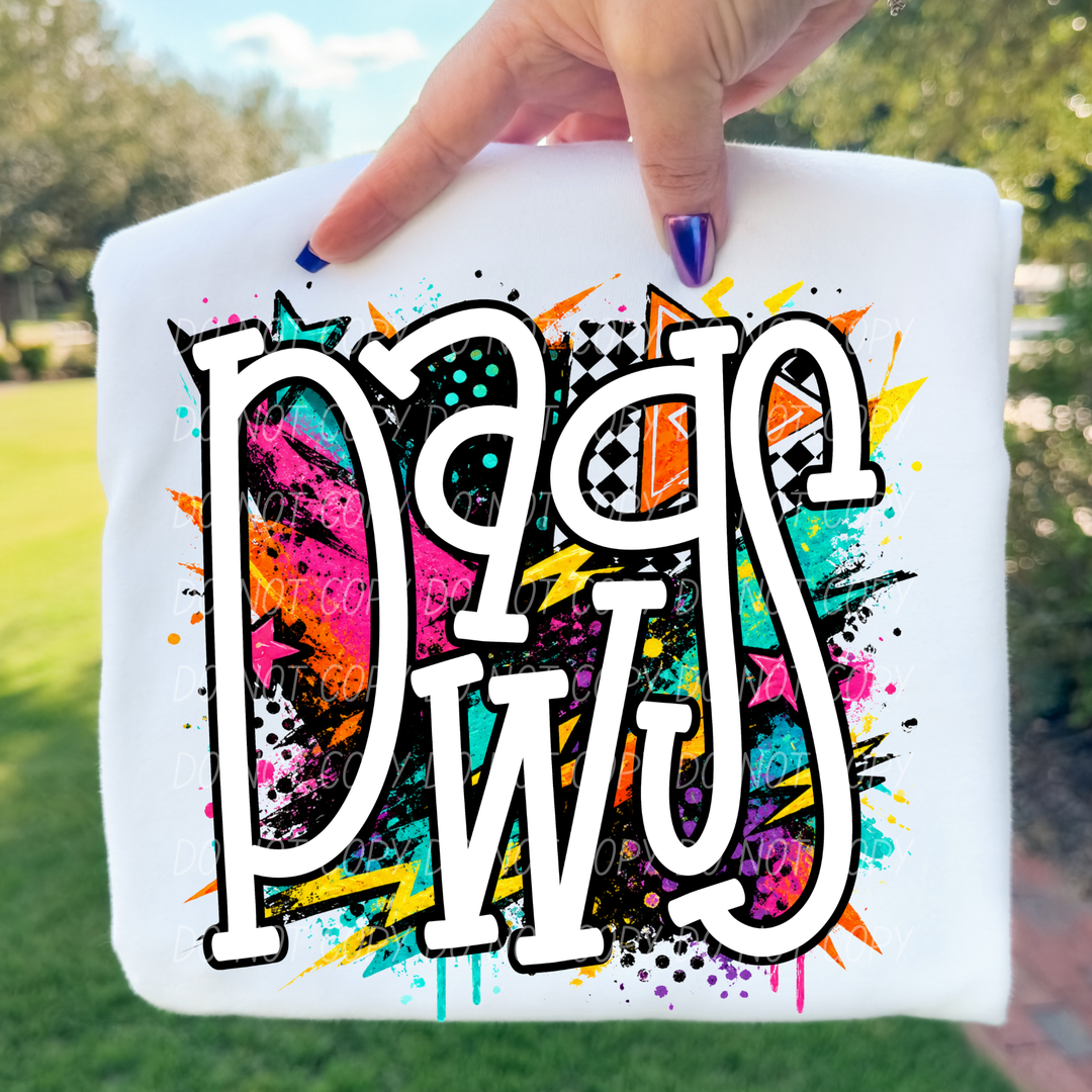 Totally Tubular Mascots DTF Print