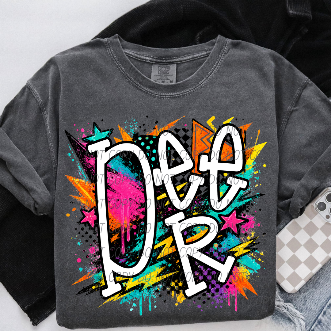 Totally Tubular Mascots DTF Print