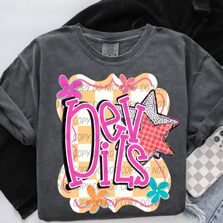 Petal Power Mascots DTF Print