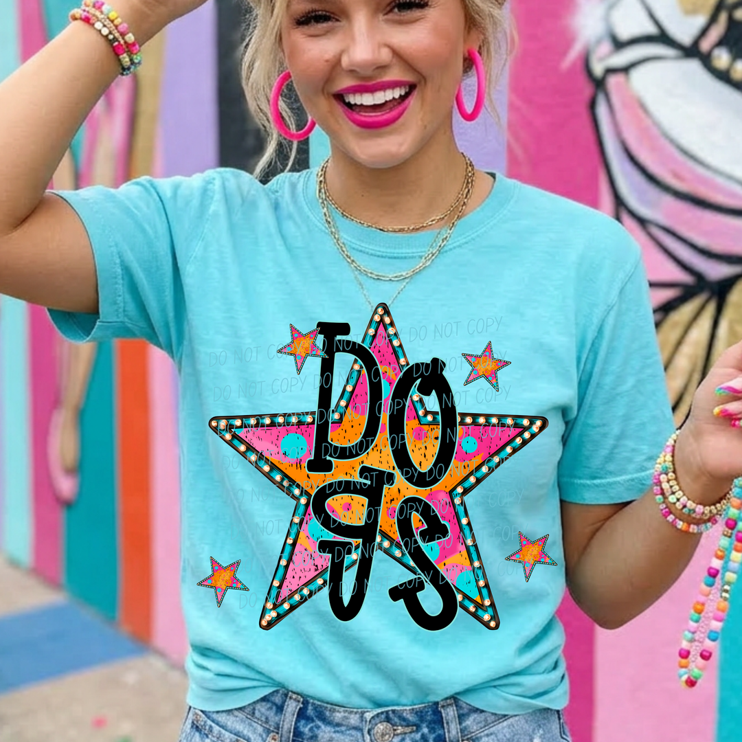 Walk of Fame Mascots DTF Print