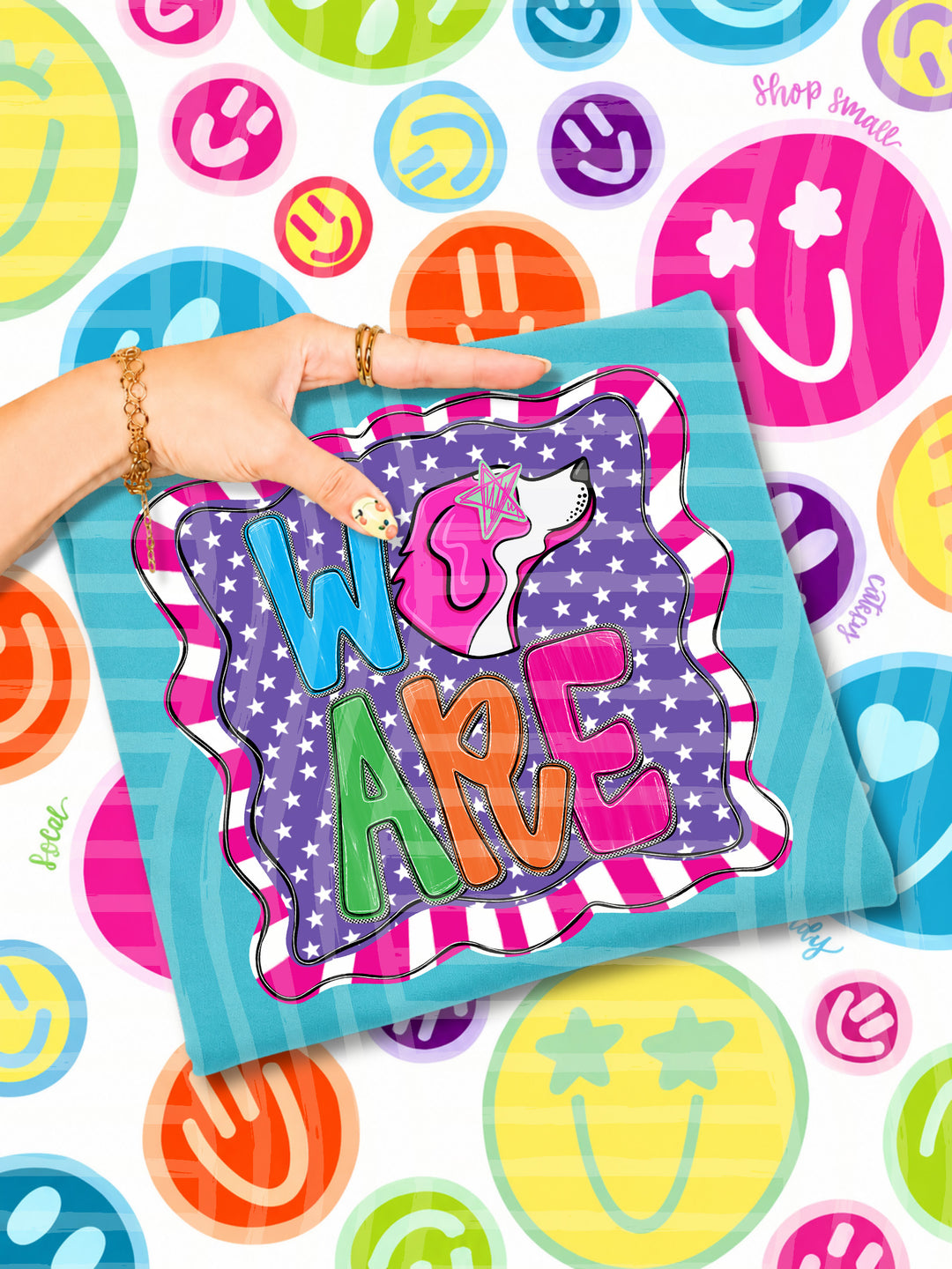 We Are Starry Eyed Mascots DTF Print
