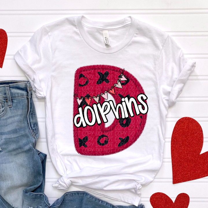 Valentines Day School Spirit R-S DTF Print