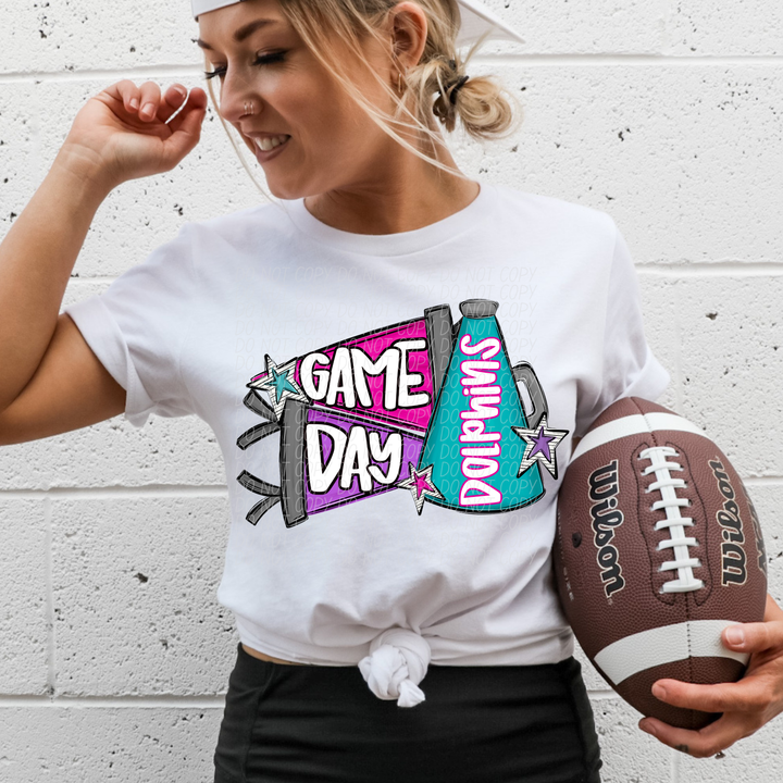 Bright Game Day Mascots DTF Print