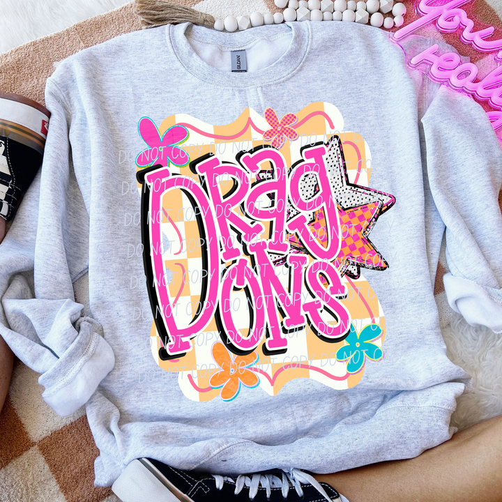 Petal Power Mascots DTF Print