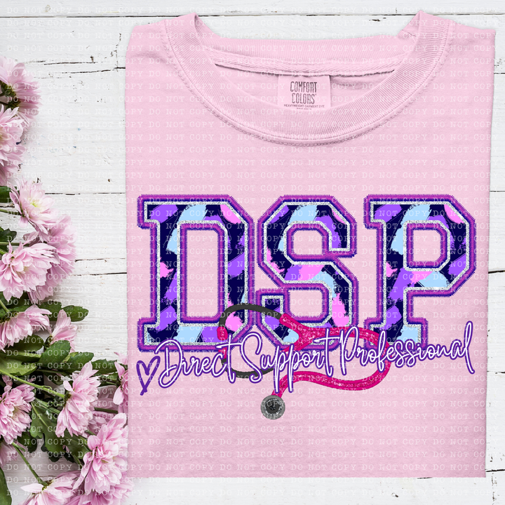 Perfectly Purple Occupations DTF Print