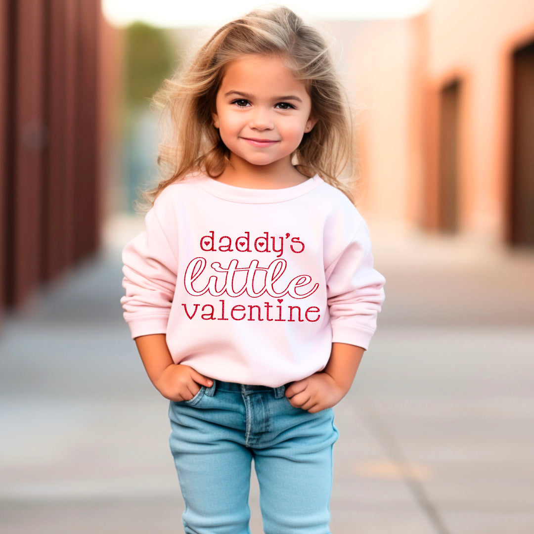 Daddy’s Little Valentine DTF Print