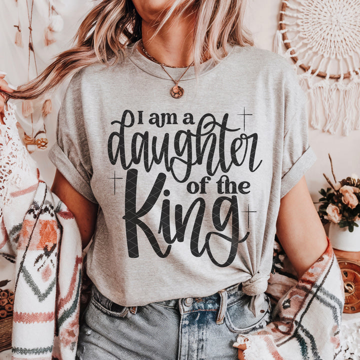 Daughter of The King DTF Print