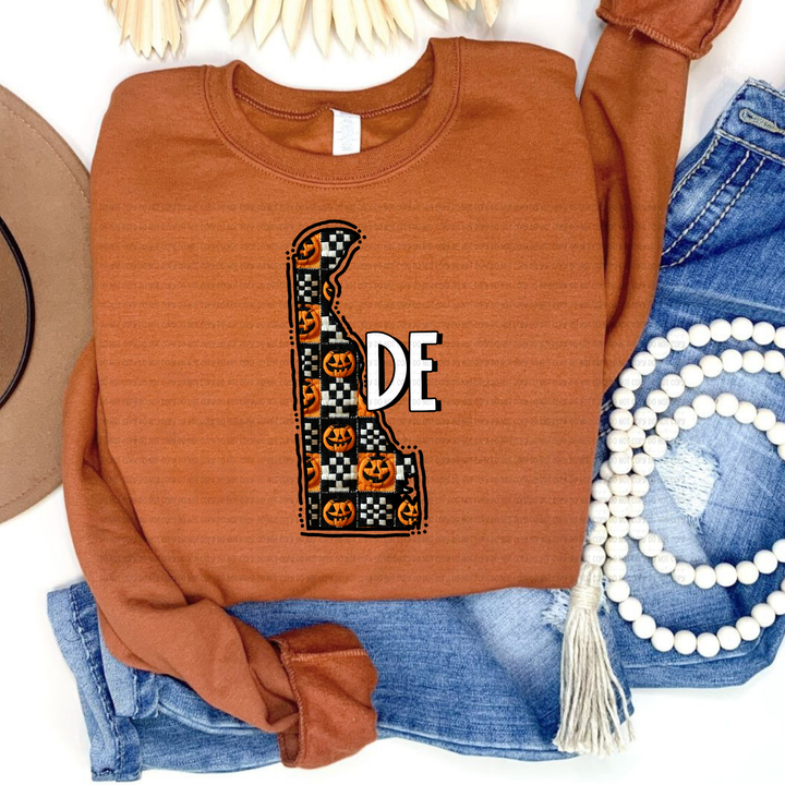 Halloween States DTF Print