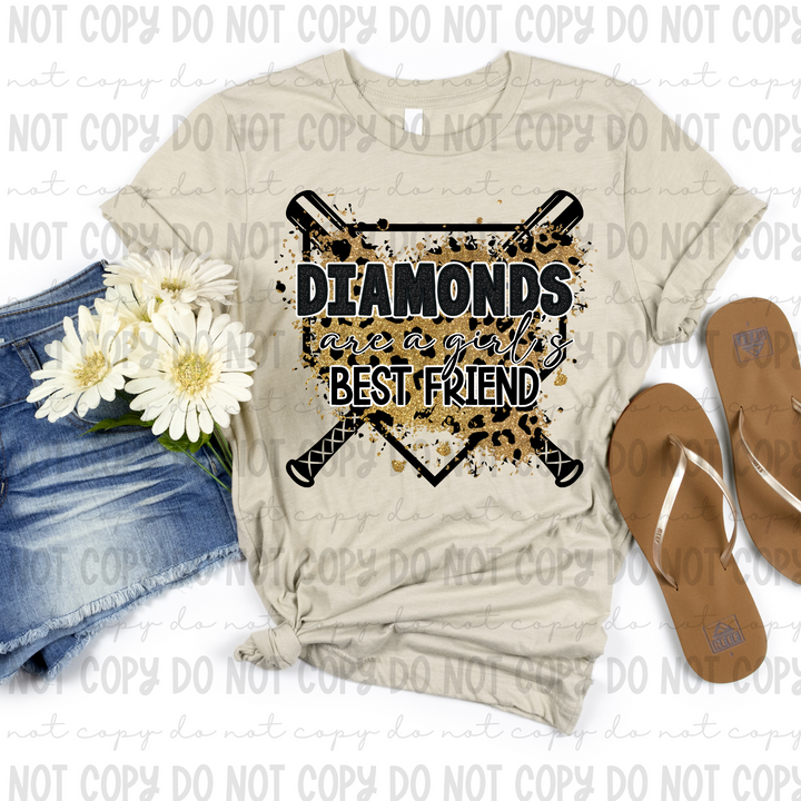 Dirt and Diamonds Are a Girls Best friend DTF Print