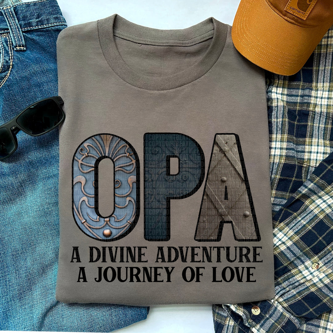 Divine Adventure Names DTF Print