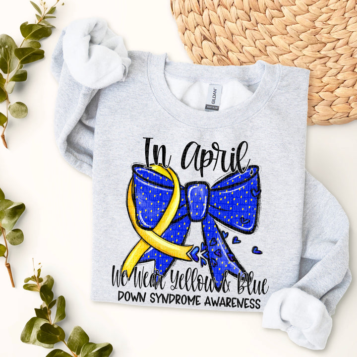 Down Syndrome Awearness DTF Print